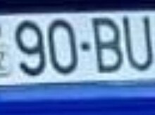 Avtomobil qeydiyyat nişanı "90-BU-565"