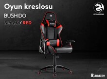 Oyun kreslosu "2E Gaming Chair BUSHIDO Black/Red 2E-GC-BUS-BKRD"
