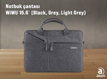 Notbuk çantası "WiWU 15.6" Black, Grey, Light Grey"