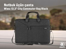 Noutbuk çantası "WiWU 13.3″ City Commuter Bag Black"