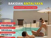 Antalya turu - 16 İyun (6 gecə/7 gün)