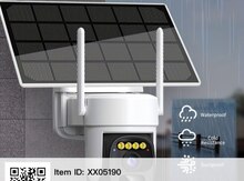 4G Sim kartlı Solar 360° FHD kamera 3MP/2K