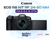 Fotoaparat "Canon EOS R8 kit RF 24-50 mm f/4.5-6.3 IS STM"