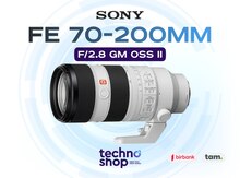 Linza "Sony FE 70-200 mm f/2.8 GM OSS II"