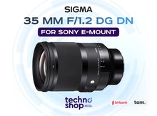 Linza "Sigma 35 mm f/1.2 DG DN for Sony E-Mount"