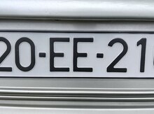 Avtomobil qeydiyyat nişanı - 20-EE-210
