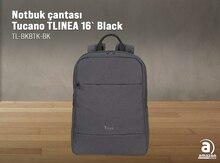 Noutbuk çantası "Tucano TLINEA 16″ Black TL-BKBTK-BK"