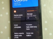 OPPO A57s Starry Black 64GB/4GB