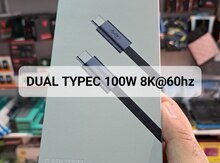 Dual type c usb kabel "8k Baseus"