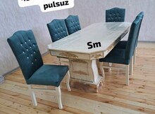 Masa və oturacaqlar