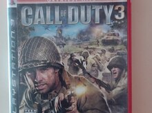 PS3 "Call of duty 3" oyun diski