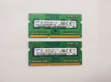 Ram "PC3L 4GB 12800S DDR3 Samsung"