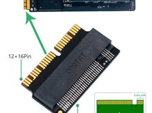 "Macbook 2010-2017 M.2 NVME SSD" konverteri
