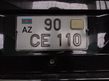 Avtomobil qeydiyyat nişanı - 90-CE-110