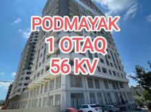 1-otaqlı yeni tikili, Həzi Aslanov m., 56 m²