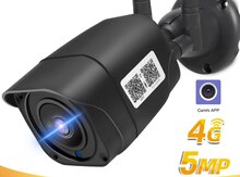 4G PTZ 360° 3MP kamera + 64gb