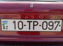 Avtomobil qeydiyyat nişanı - 10-TP-097
