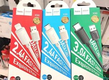 USB kabel lightning type c mikro "Hoco"
