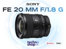 Linza "Sony FE 20 mm f/1.8 G"