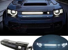 "Land Rover Defender" işıqlı radiator barmaqlığı