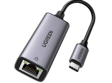 İnternet ötürücü "Ugreen USB Type-C to Ethernet Gigabit Adapter"