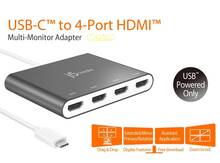 Konvertor  "TypeC to 4xHDMI 4K"