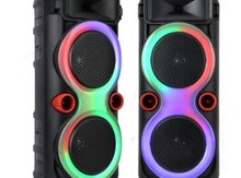 Mikrofonlu karaoke bluetooth dinamiklər