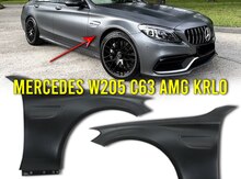 "Mercedes W205 C63 AMG" qanadı