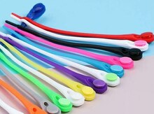 Ayaqqabı üçün silikon ip bağlar (12 ədəd)