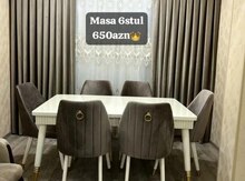 Masa və oturacaqlar