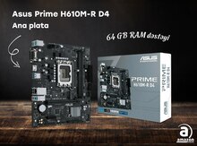ASUS PRIME H610M-R D4 Ana Plata