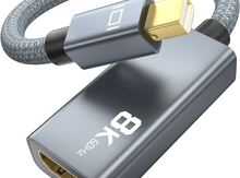 Kabel "Mini DP To DP1.4 Male to Female Adapter Cable 8K@60Hz 4K@144Hz"
