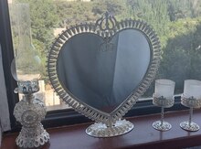 Güzgü, lampa və şamdanlar