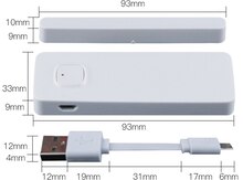 WiFi qapı və pəncərə sensoru (Tuya smart home)