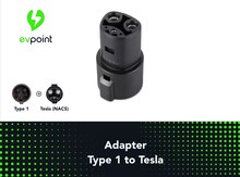 "Tesla to Type 1" adapteri