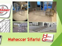 Məhəccər sifarişi və quraşdırılması 