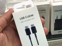 Kabel Samsung Type C to usb Type C 100W Black