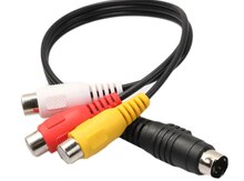 S-Video To 3 RCA konvertor