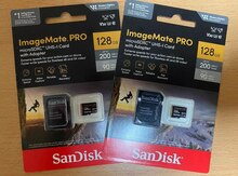 Mikro kart 4K "SanDisk ImageMate Pro 128GB"