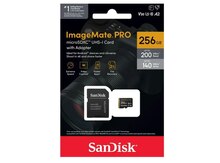Mikro kart 4K "SanDisk ImageMate Pro 256GB"