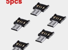 OTG Mikro USB Tip C Adaptörü USB-C