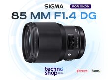 Linza "Sigma 85 mm f/1.4 DG For Nikon F-Mount"
