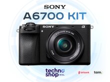 Fotoaparat "Sony 6700 + E 3.5-5.6/PZ 16-50 OSS KIT"