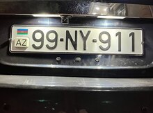 Avtomobil qeydiyyat nişanı - 99-NY-911