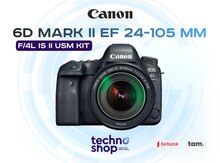 Fotoaparat "Canon 6D Mark II + EF 24-105 mm f/4L IS II USM KIT"