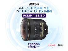 Linza "Nikkor 8-15 mm f/3.5-4.5E ED AF-S Fisheye"