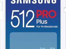 SD kart "Samsung Pro Plus 128GB, 256GB" SD card
