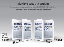 SD kart "Samsung EVO Plus 128GB, 256GB, 512GB"