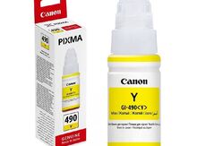 "Canon GI-490" sarı mürəkkəbi 