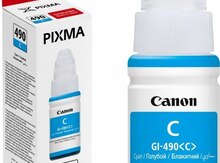 "Canon GI-490" mürəkkəbi göy